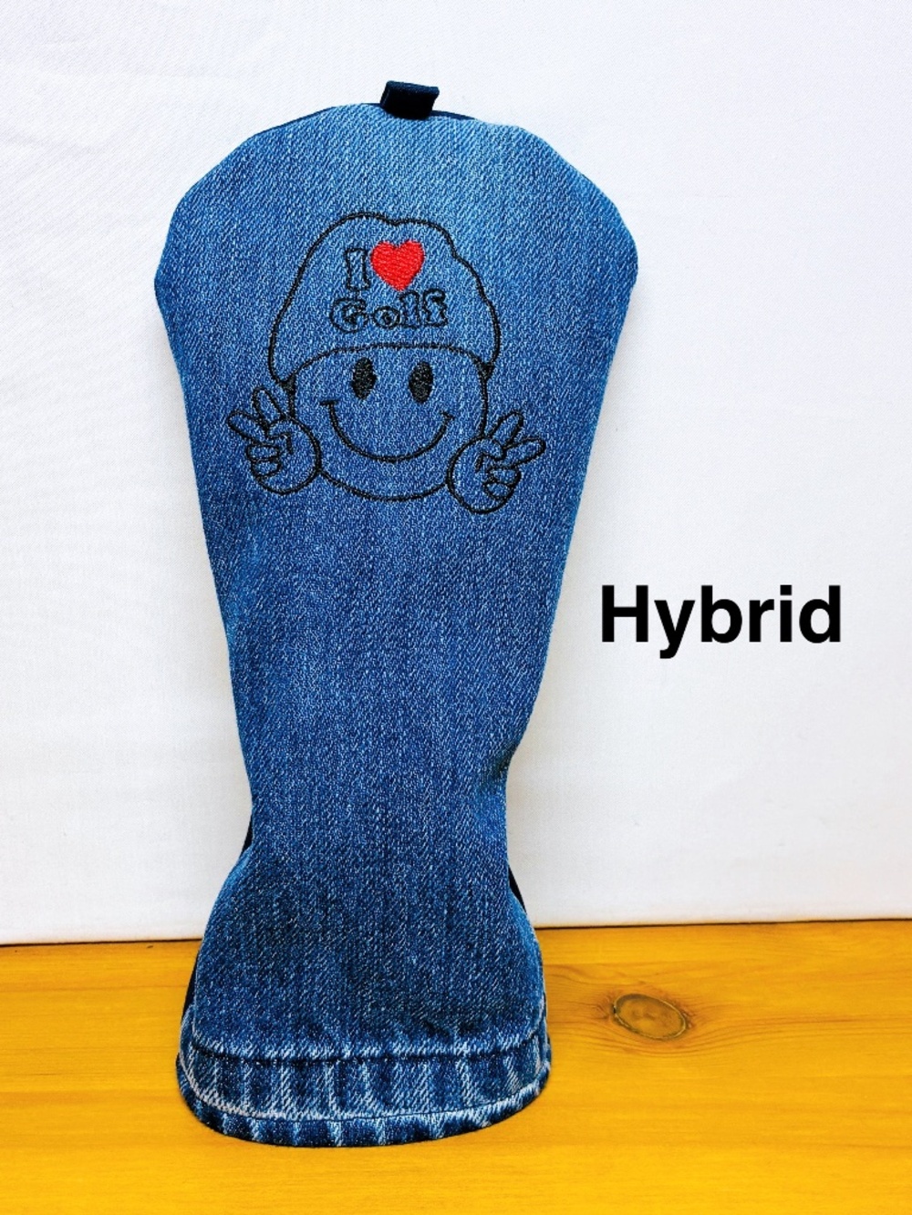 γH-306γGolf Hybrid Head Cover Denim / Jeans Handmade by Shizu